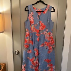 Joules Dress Sleeveless Dress EUC